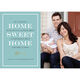 Slate Home Sweet Home Photo Moving Announcements Image 3 of 3